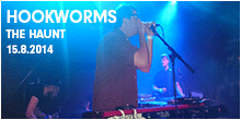 Hookworms live at the Haunt